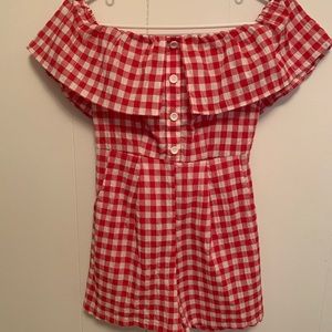 Ots gingham romper